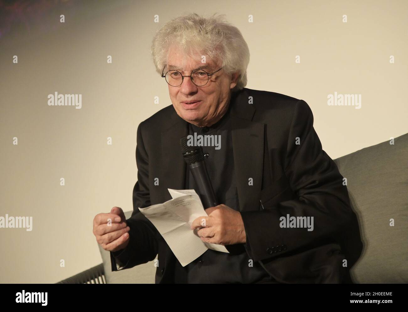 Not Him, Italy. 10th Oct, 2021. Luino, Italy Mario Botta Chiara 2021 Lifetime Achievement Award In the picture: Mario Botta Credit: Independent Photo Agency/Alamy Live News Stock Photo