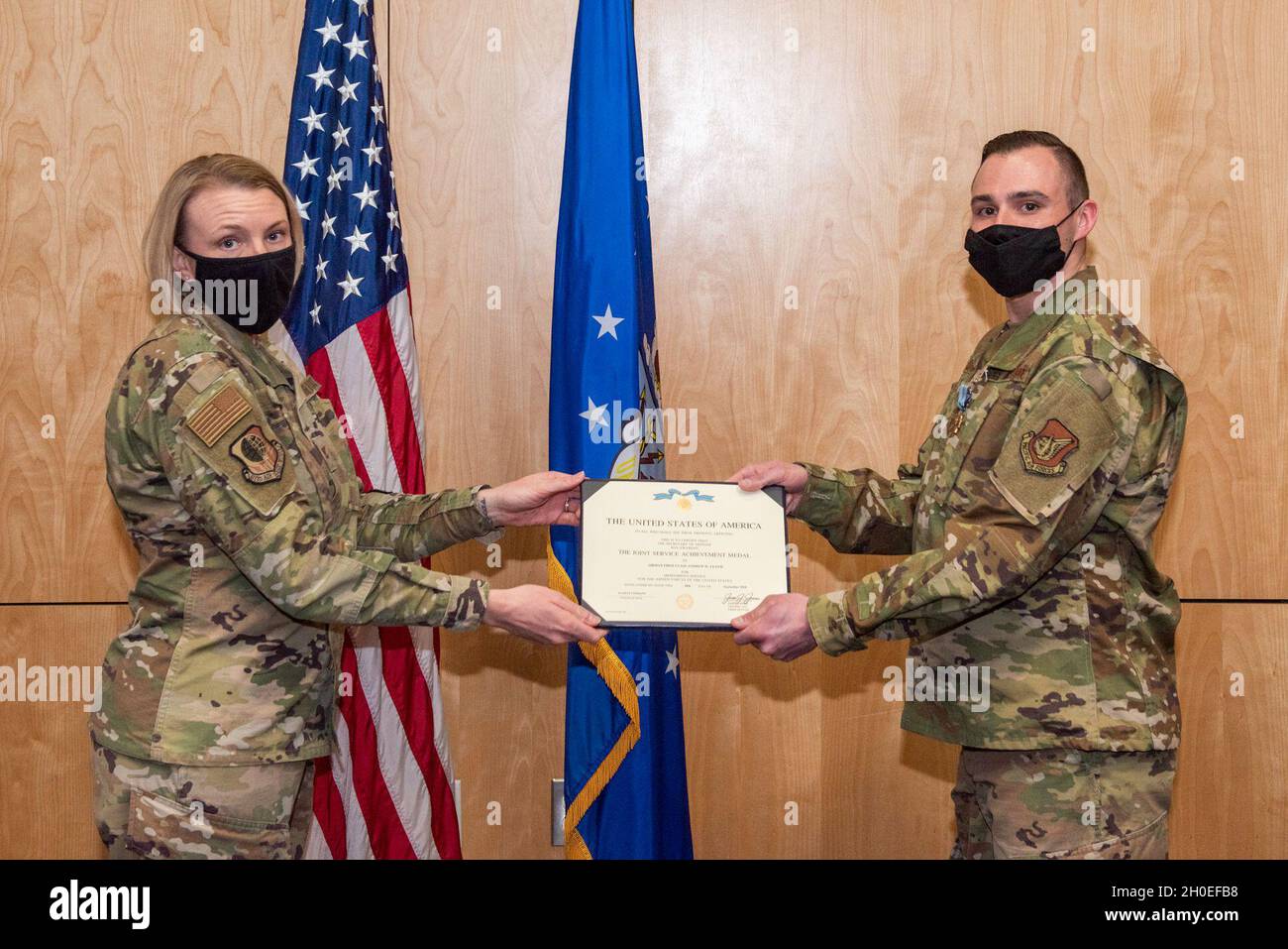 U.S. Air Force Senior Airman Andrew Lloyd, a 673d Force Support