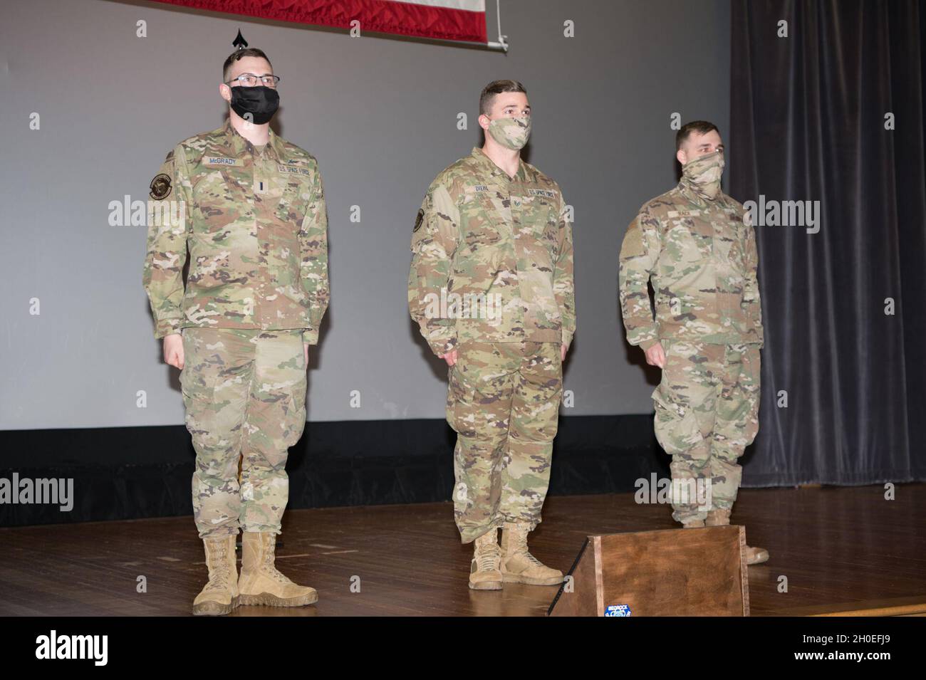 From Left 1st Lt John Mcgrady 436th Communications Squadron Cyber