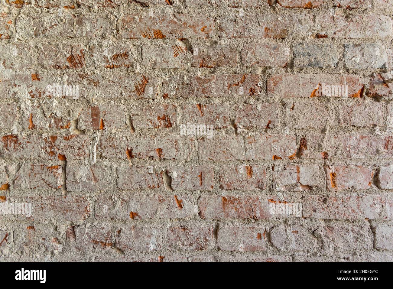 Rough old orange brick wall texture background Stock Photo - Alamy