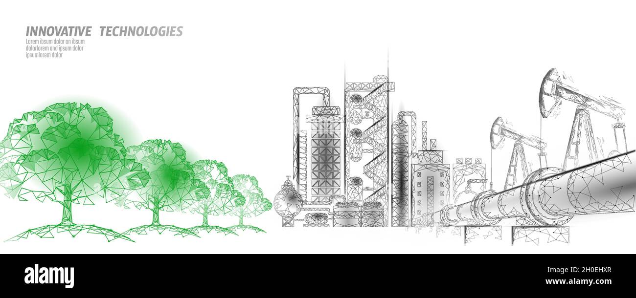 Oil pollution problem concept. Oil gas petroleum environmental disaster