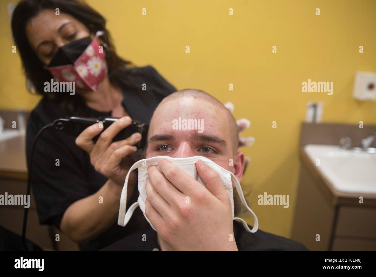 Rct. Jaden L. Betancourt with Bravo Company, 1st Recruit Training