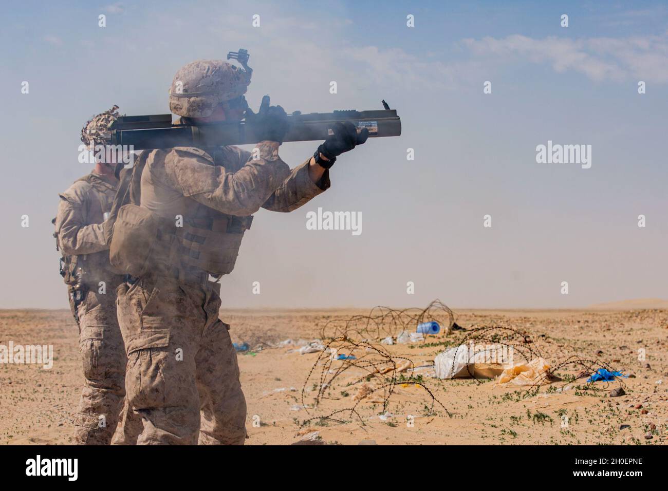 U.S. Marine Corps Cpl. Lucas Hernkie, a light armored vehicle crewman ...