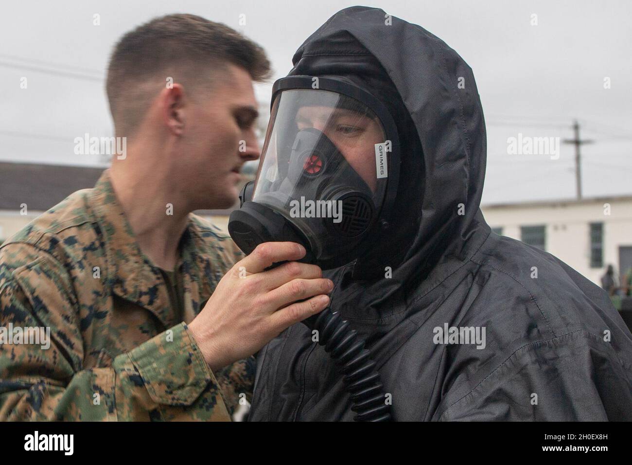 Nuclear biological chemical suit hi-res stock photography and images - Alamy