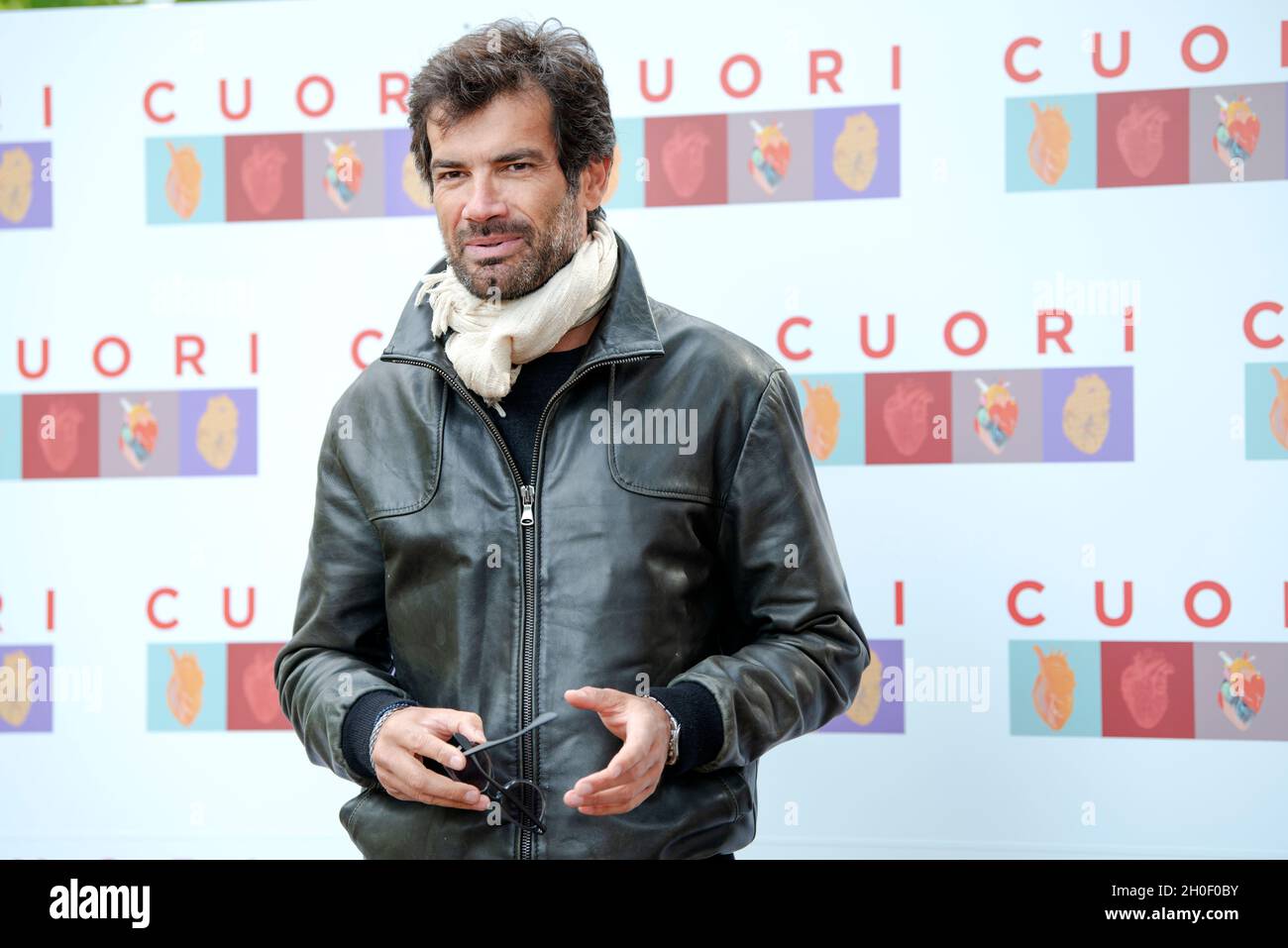 Marco Bonetti attending the photocall of Cuori at Casa del Cinema, Rome Stock Photo