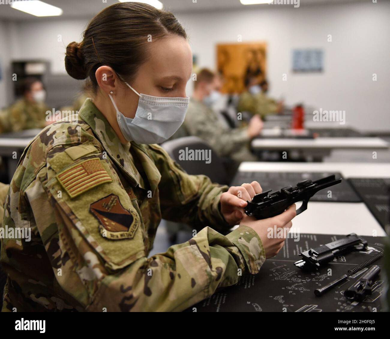 U.S. Air Force 2nd Lt. Mariah Armstrong, an 88th Medical Group critical