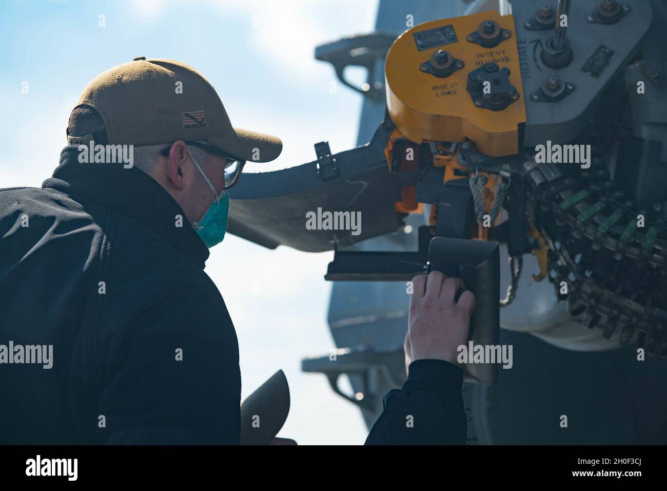 210220-N-WQ732-6013 NORFOLK, Va. (Feb. 20, 2021) – Fire Controlman 2nd ...