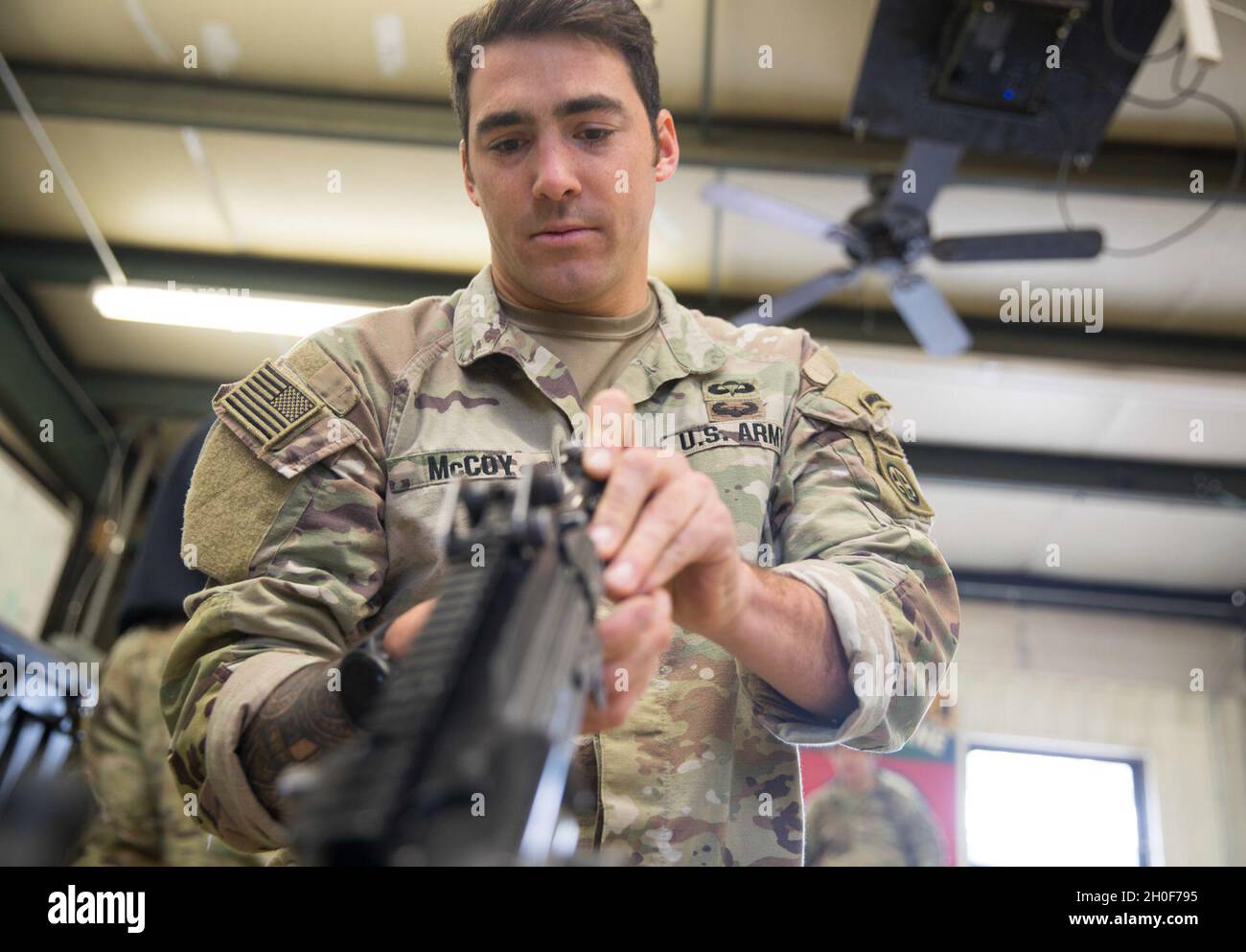 The Best Ranger Teams from the 82nd Airborne Division prep for the ...