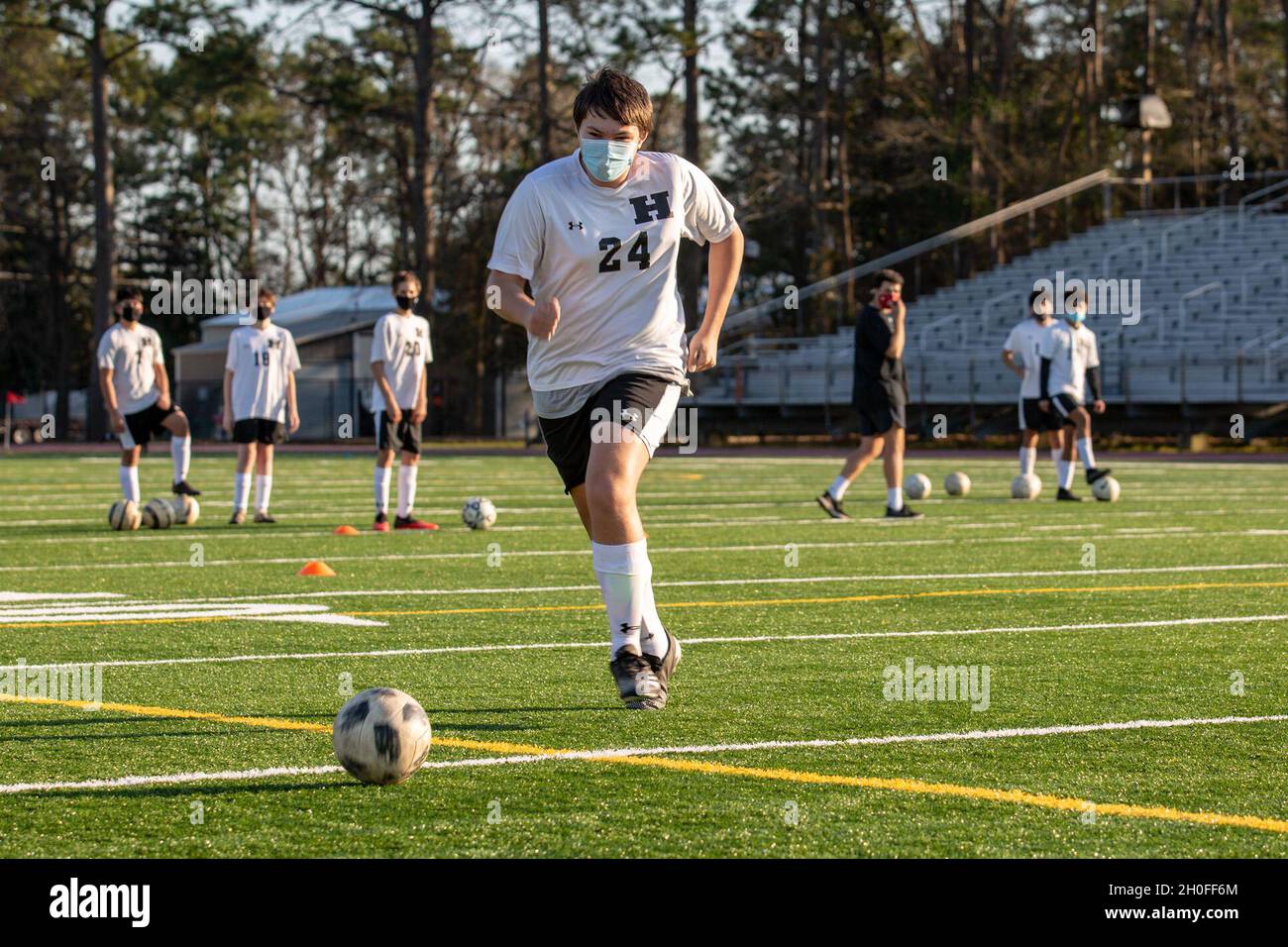 Swansboro High School kicked off their spring sports season with