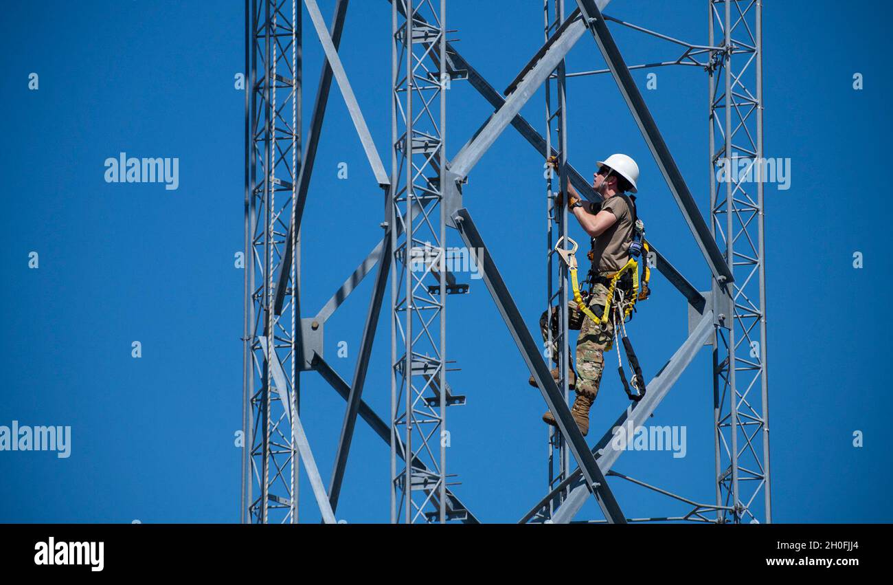 Tech sgt skyler shull 96th communications squadron begins his climb