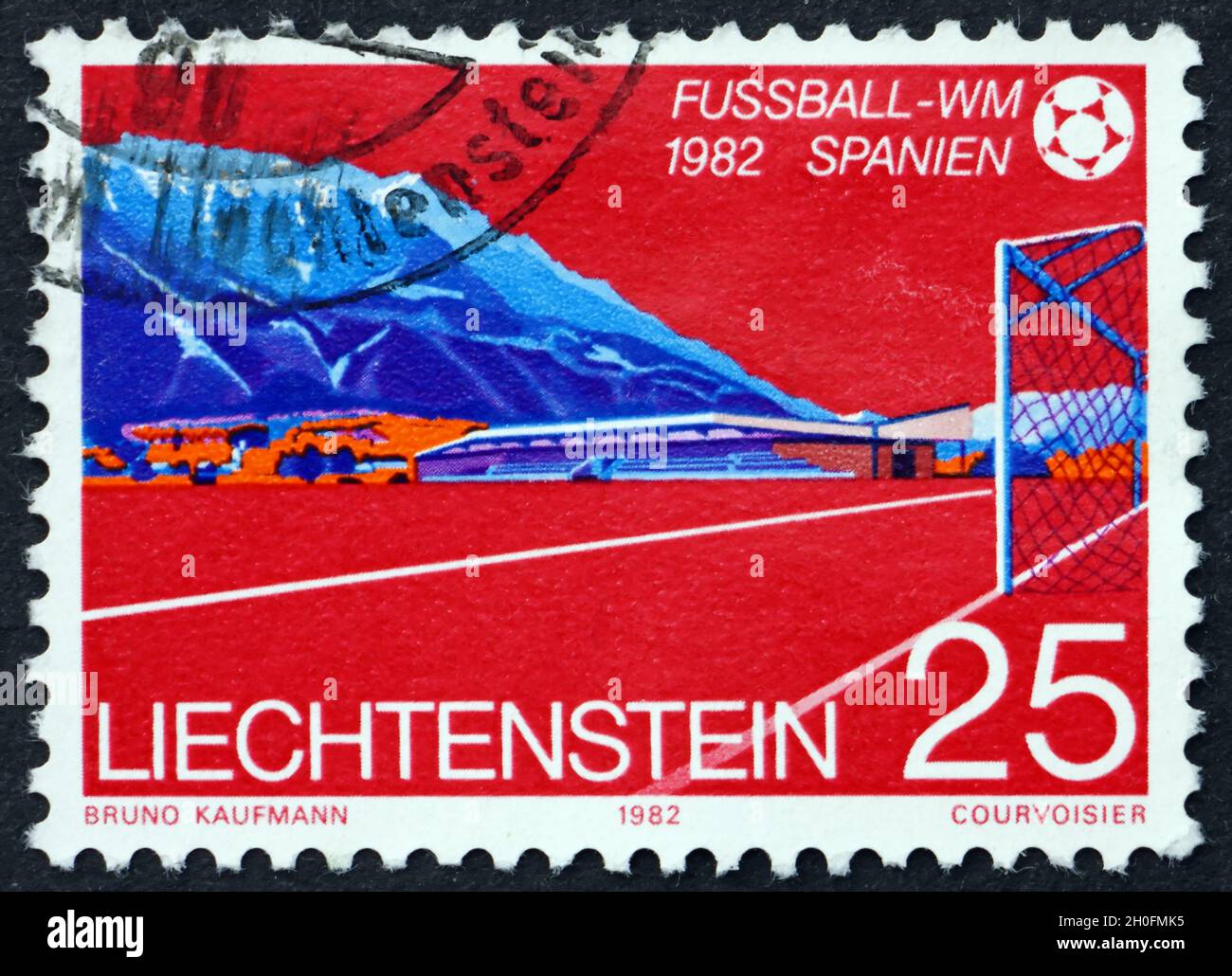 LIECHTENSTEIN CIRCA 1982 a stamp printed in Liechtenstein shows