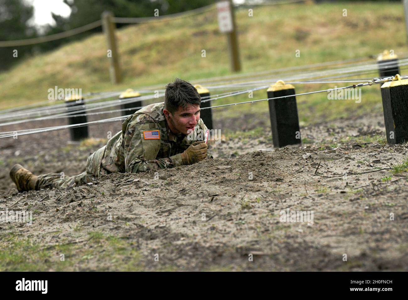 Oregon Army National Guard Soldiers take on the Camp Rilea Obstacle ...