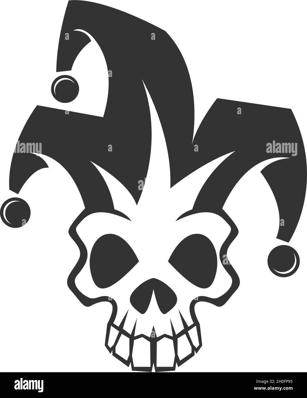 Skull logo icon design vector template illustration Stock Vector Image ...