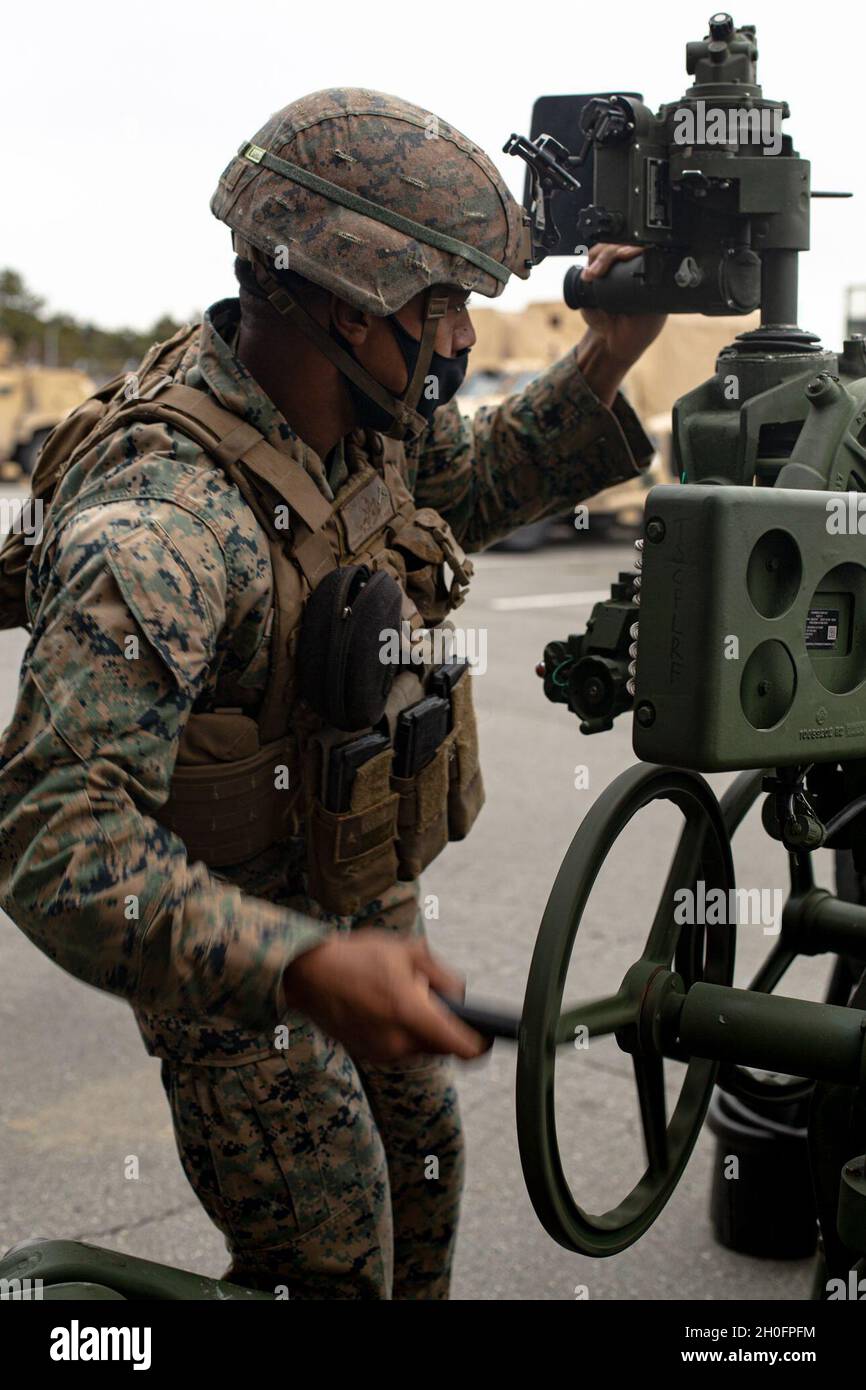 U.S. Marine Corps Lance Cpl. Blake Young, a field artillery cannoneer