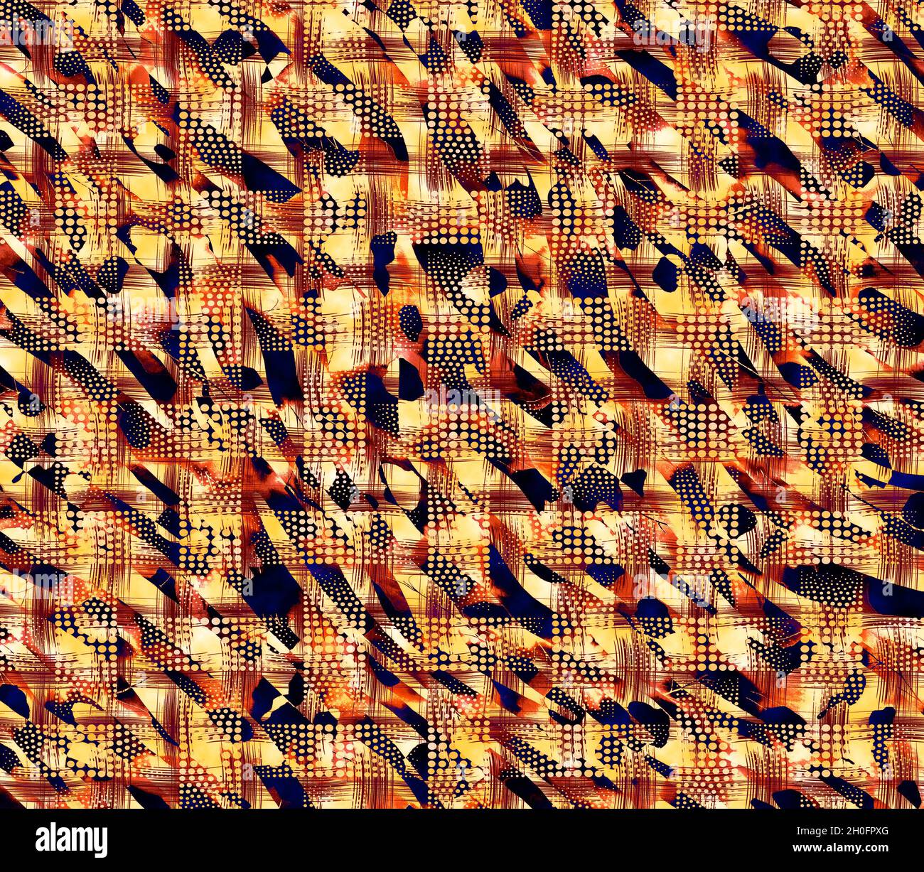 textile print patterns, modern mixed designs Stock Photo - Alamy