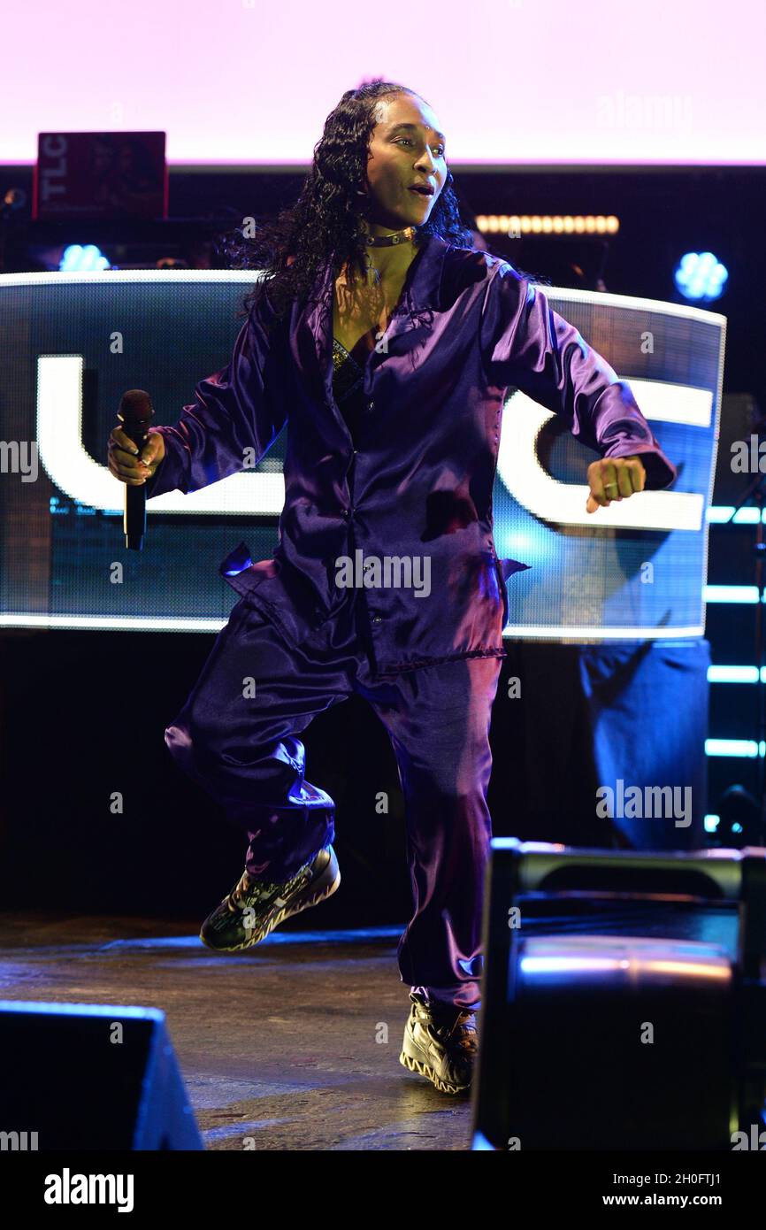 Miami - FL - 20210927 TLC perform at the FPL Solar Amphitheater at