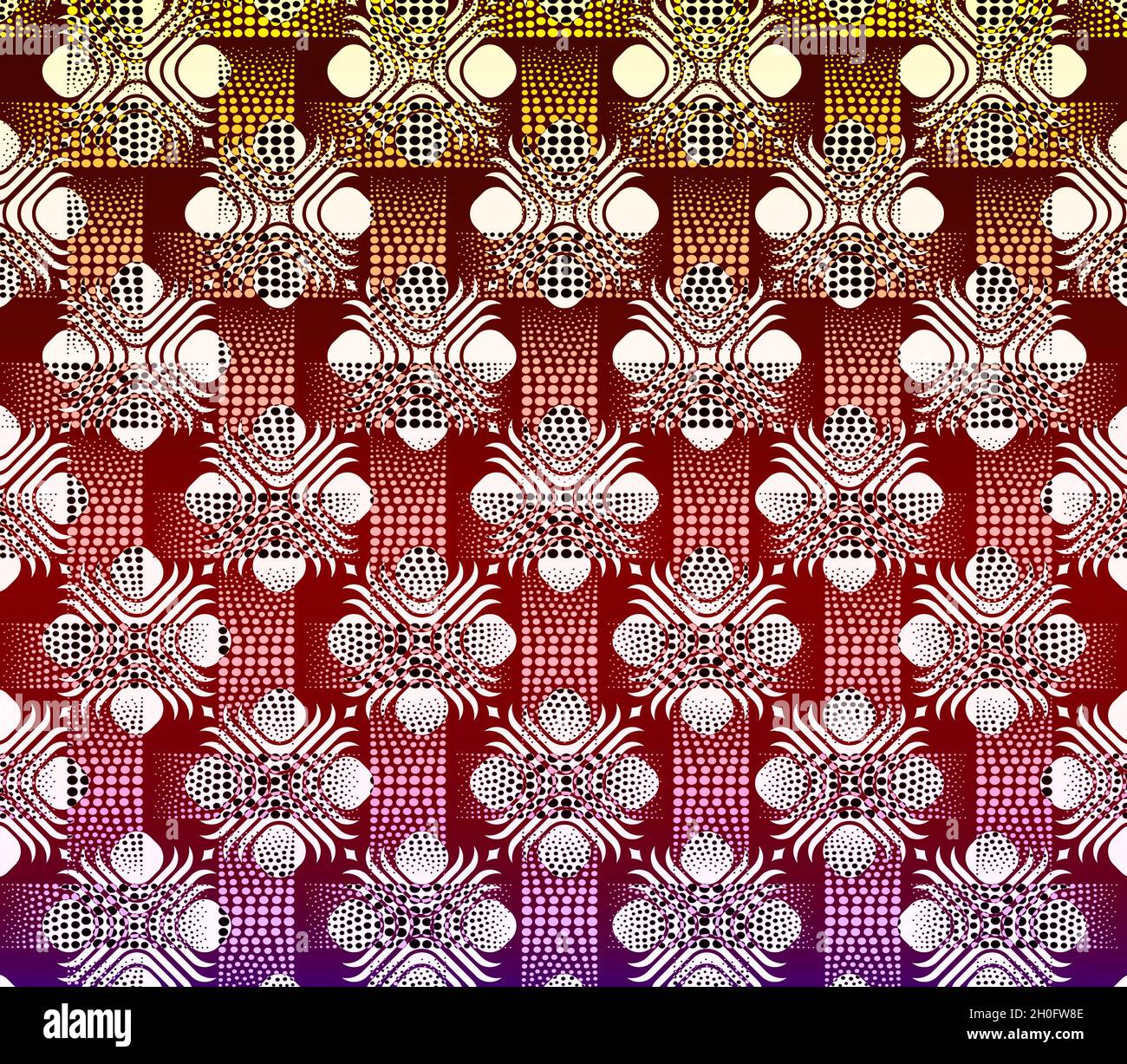 textile print patterns, modern mixed designs Stock Photo - Alamy