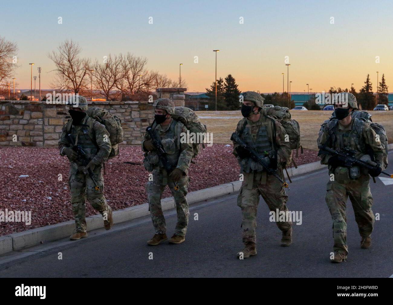 Five mile ruck march hi-res stock photography and images - Alamy