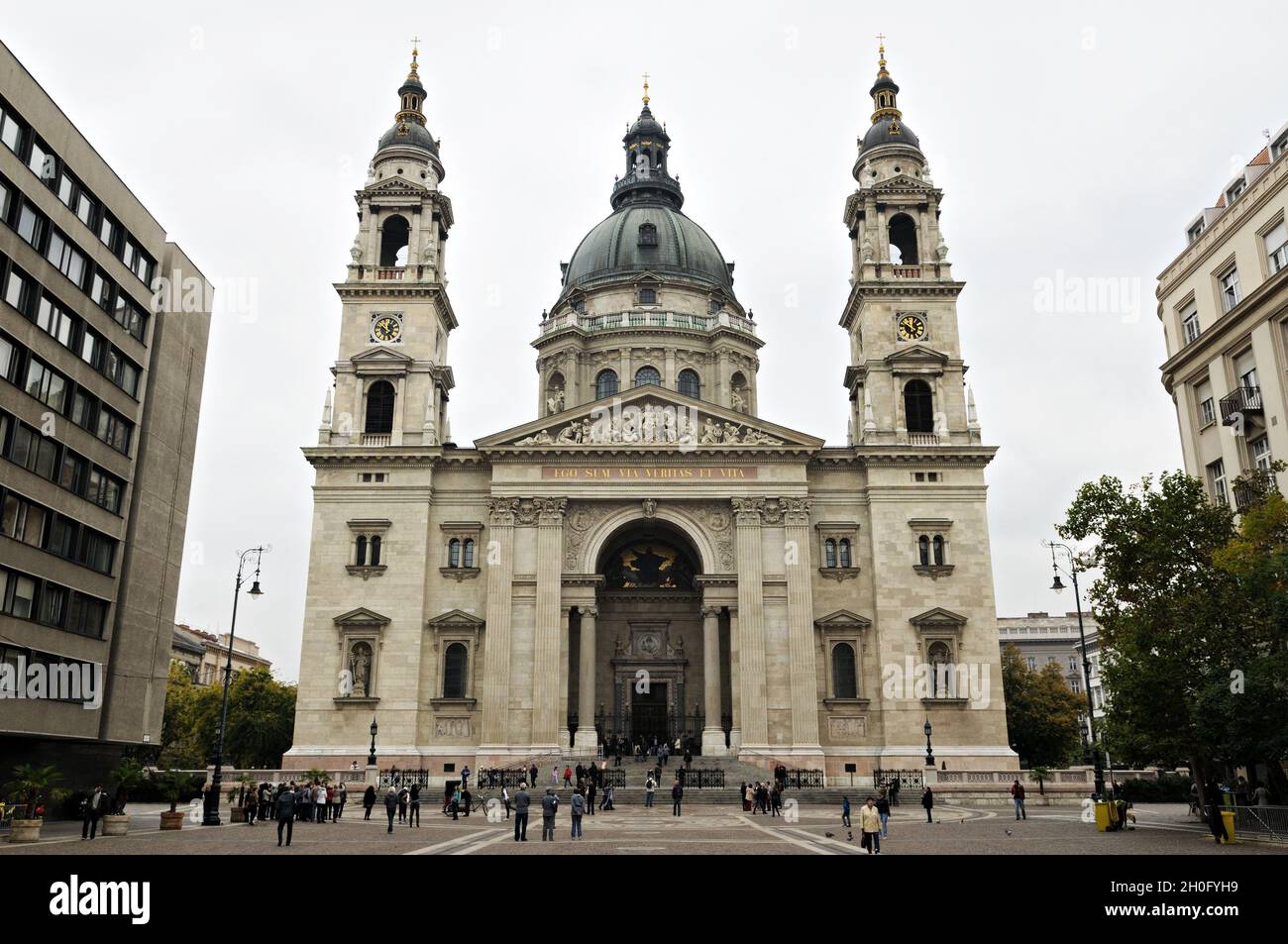 St Stephen's Basilica in Budapest, Hungary Stock Photo