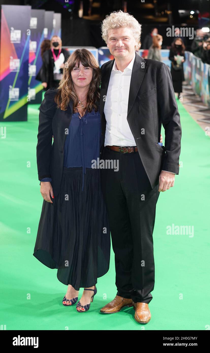 Claire Keelan and Simon Farnaby arrive for the world premiere of 'The ...