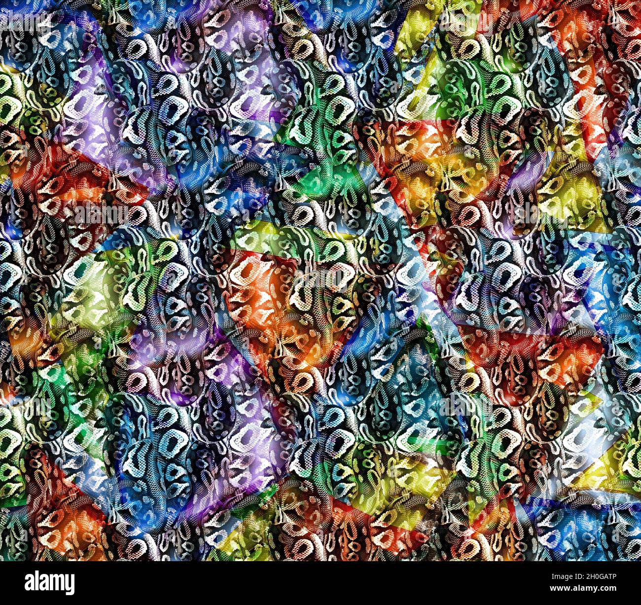 textile print patterns, modern mixed designs Stock Photo - Alamy