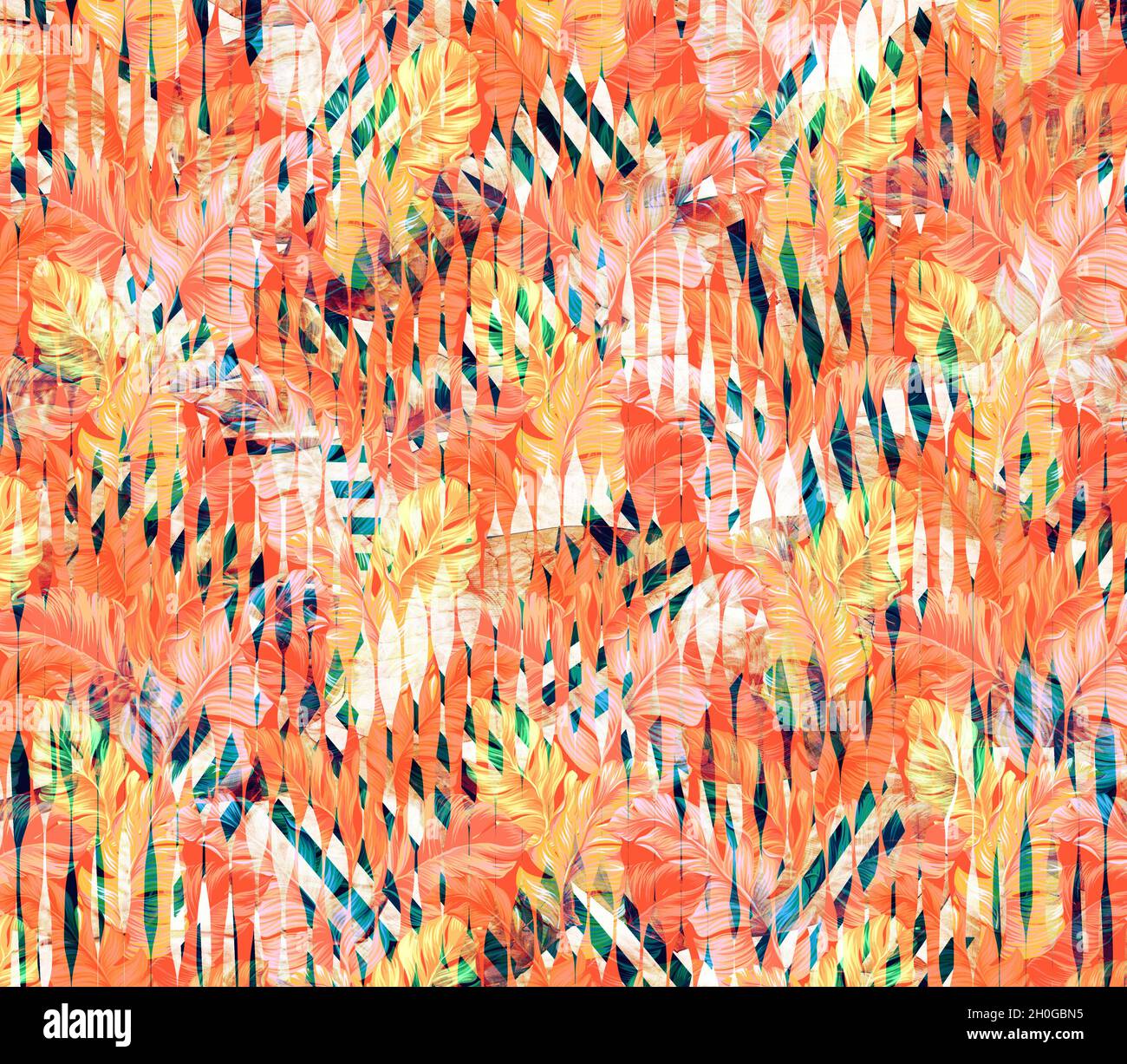 textile print patterns, modern mixed designs Stock Photo - Alamy