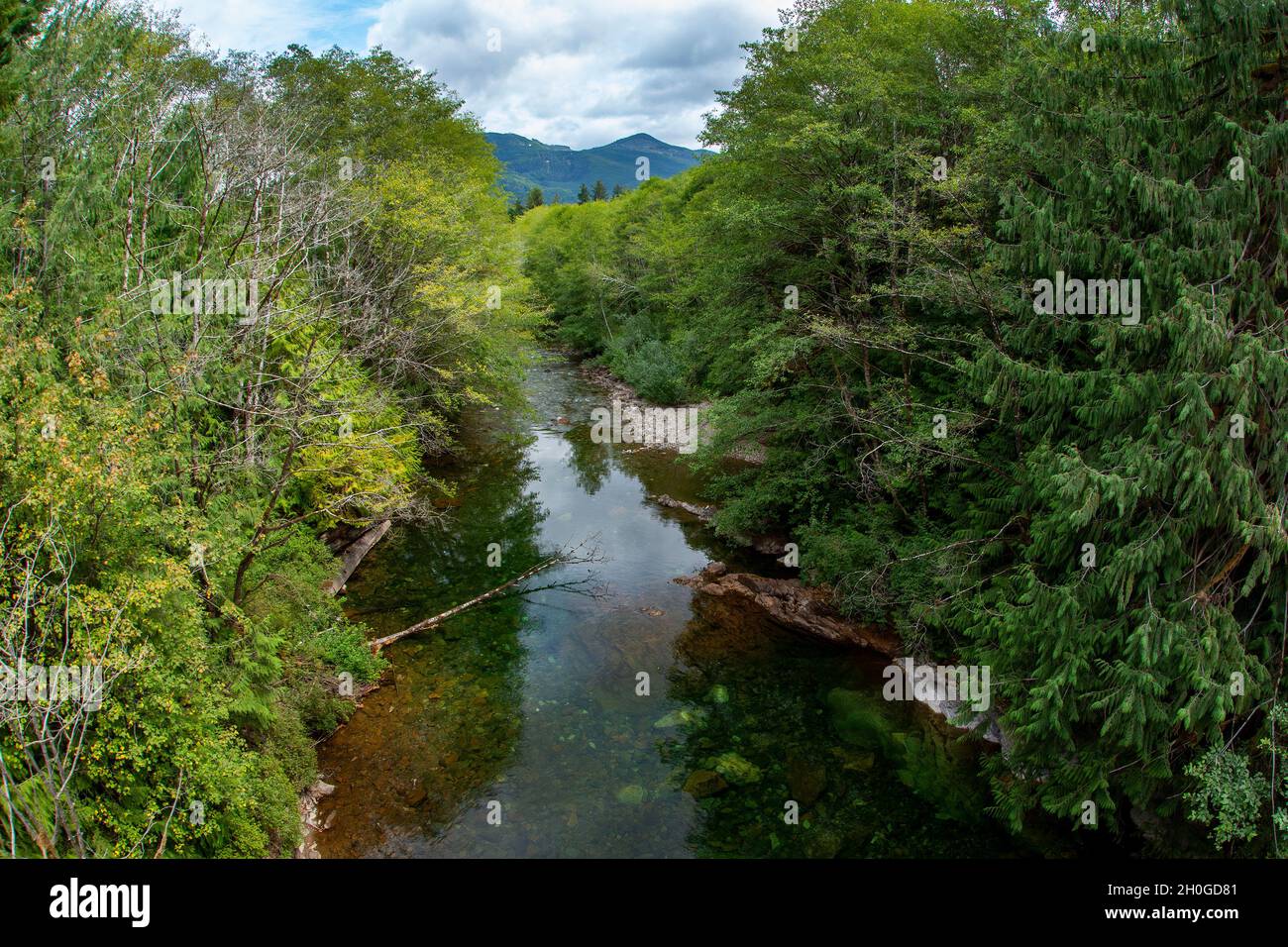 Pristine Marble River, Marble River Provincial Park, North Island, BC