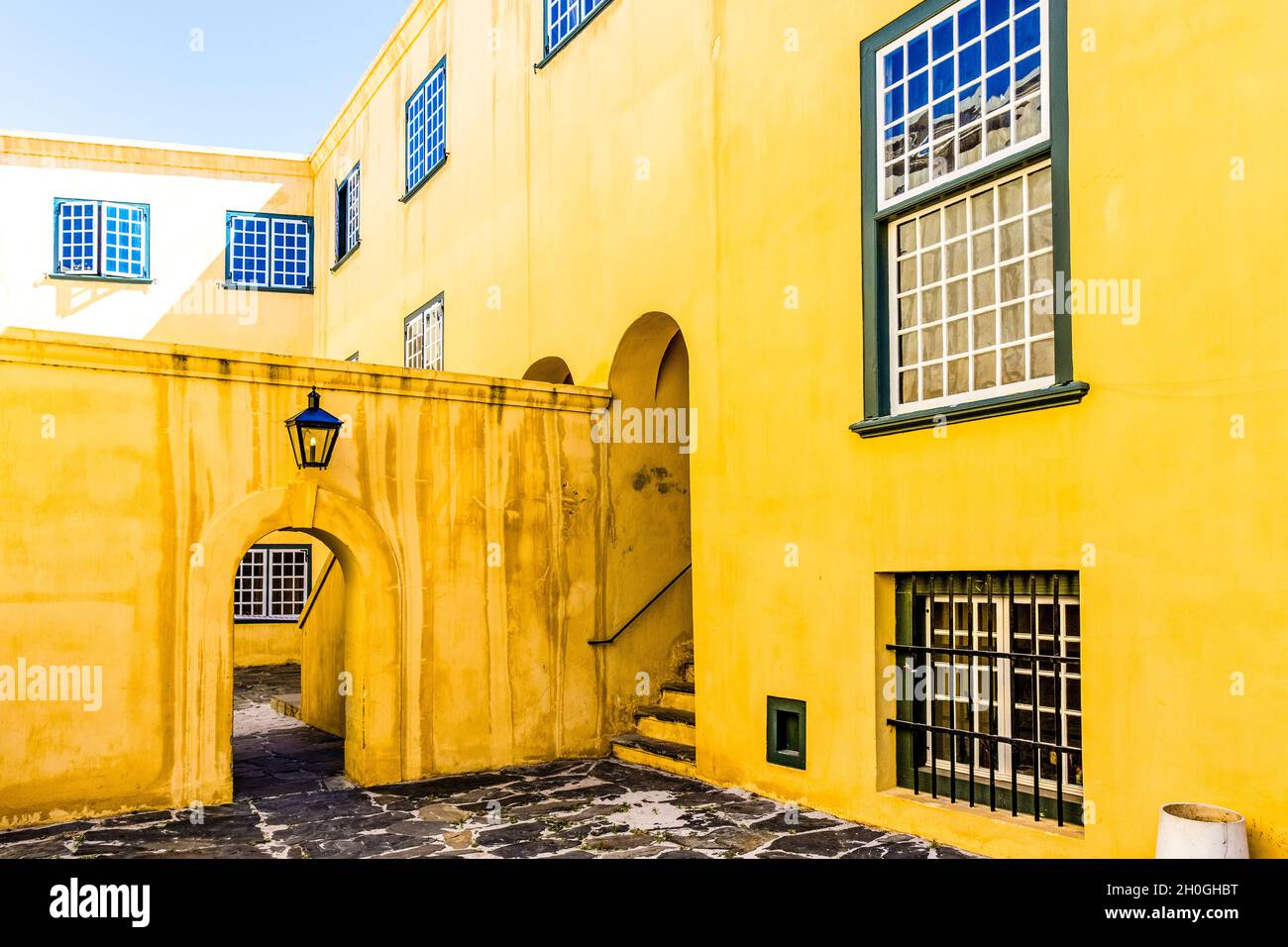 Interior of the Castle of Good Hope in Cape Town, South Africa, Africa Stock Photo