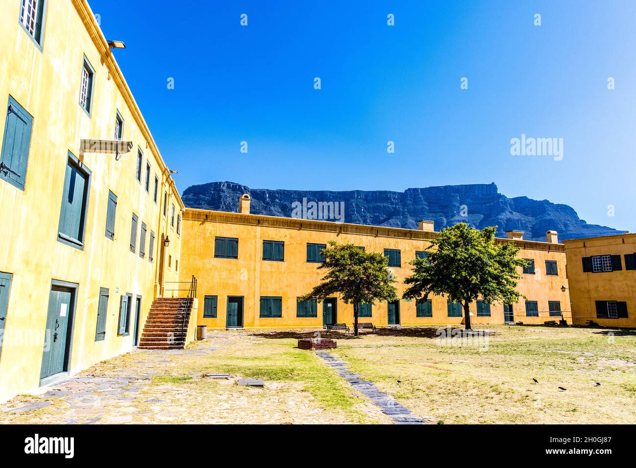 Interior of the Castle of Good Hope in Cape Town, South Africa, Africa Stock Photo