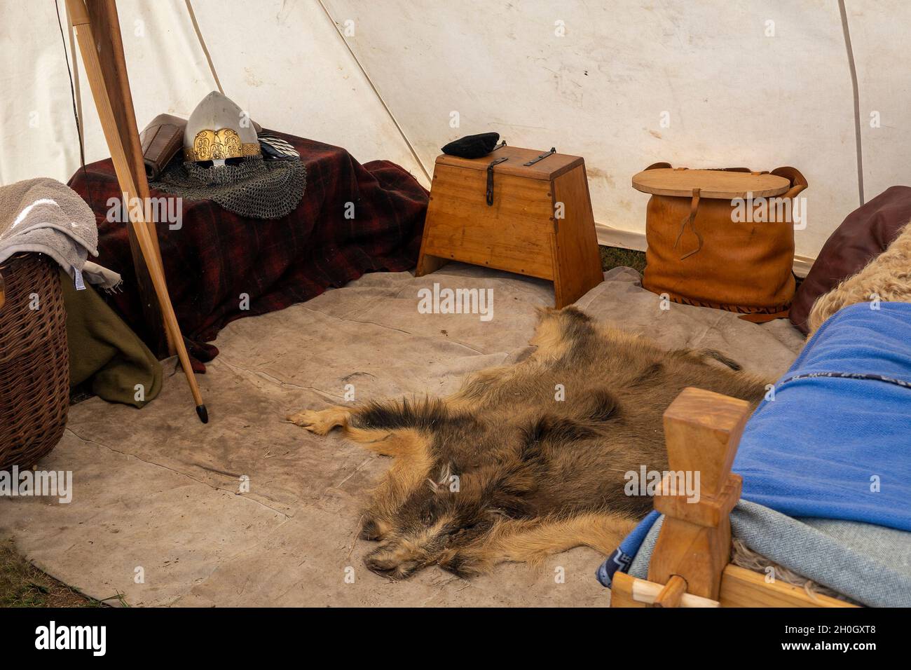 Viking fur hi-res stock photography and images - Alamy