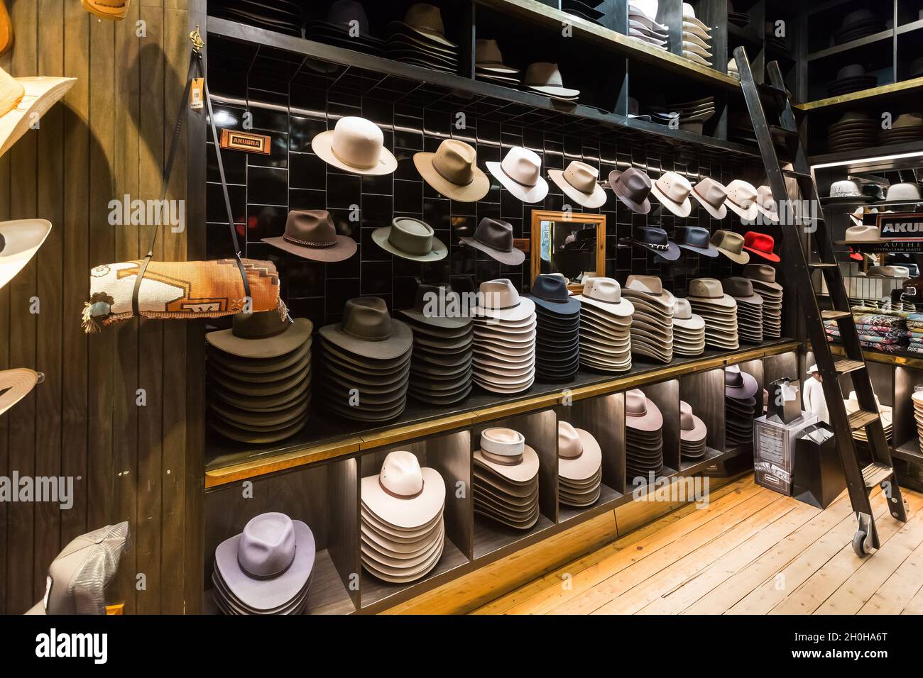 old akubra hat and R M Williams boots outback Australia dsc 2362 Stock  Photo - Alamy