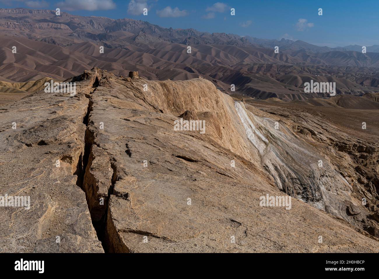 Darya-e Adjahar (Dragon Valley), Bamyan, Afghanistan Stock Photo