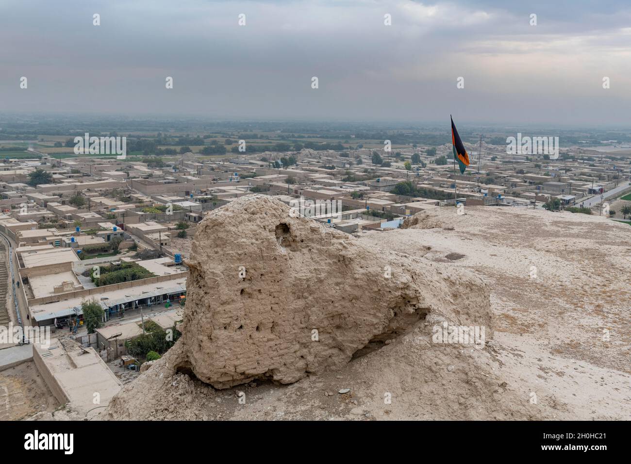 Ruins of old Kandahar, Zorr Shar, founded by Alexander the great