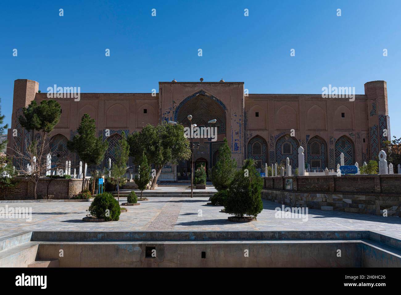 Shrine of Khwaja Abd Allah, Herat, Afghanistan Stock Photo