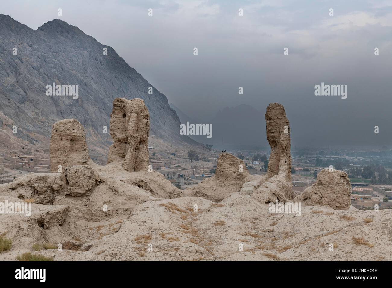 Ruins of old Kandahar, Zorr Shar, founded by Alexander the great