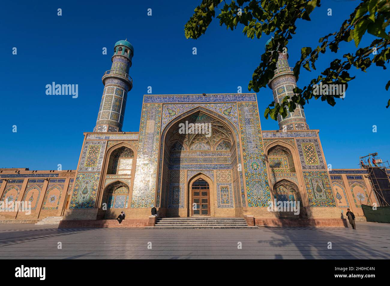 Great Mosque of Herat, Afghanistan Stock Photo