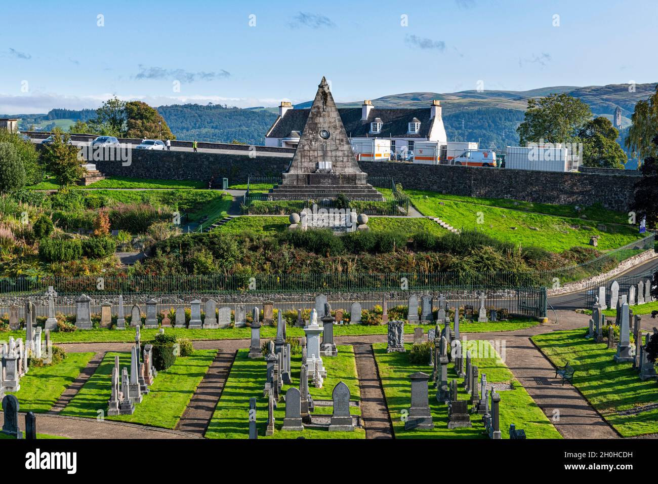 Old town cemetery, Stirling, Scotland, UK Stock Photo