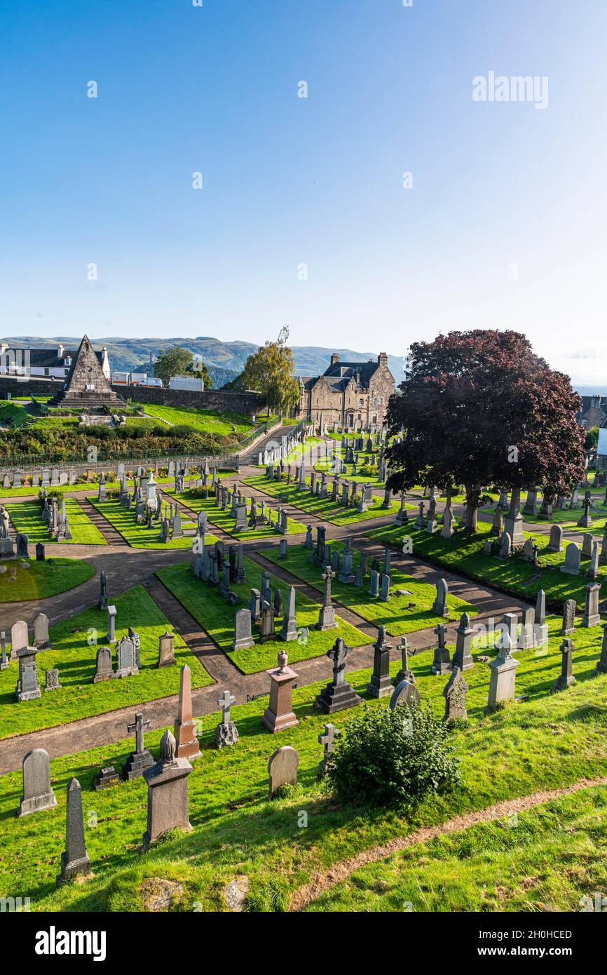 Old town cemetery, Stirling, Scotland, UK Stock Photo