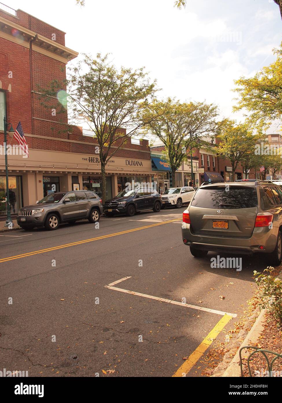 Summit, New Jersey business district scenes with viable local