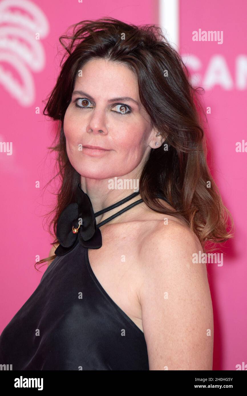 Cannes, France. October 12, 2021, Sigal Avin attends the 4th edition of the Cannes International Series Festival (Canneseries) in Cannes, on October 12, 2021, France. Photo by David Niviere/ABACAPRESS.COM Stock Photo