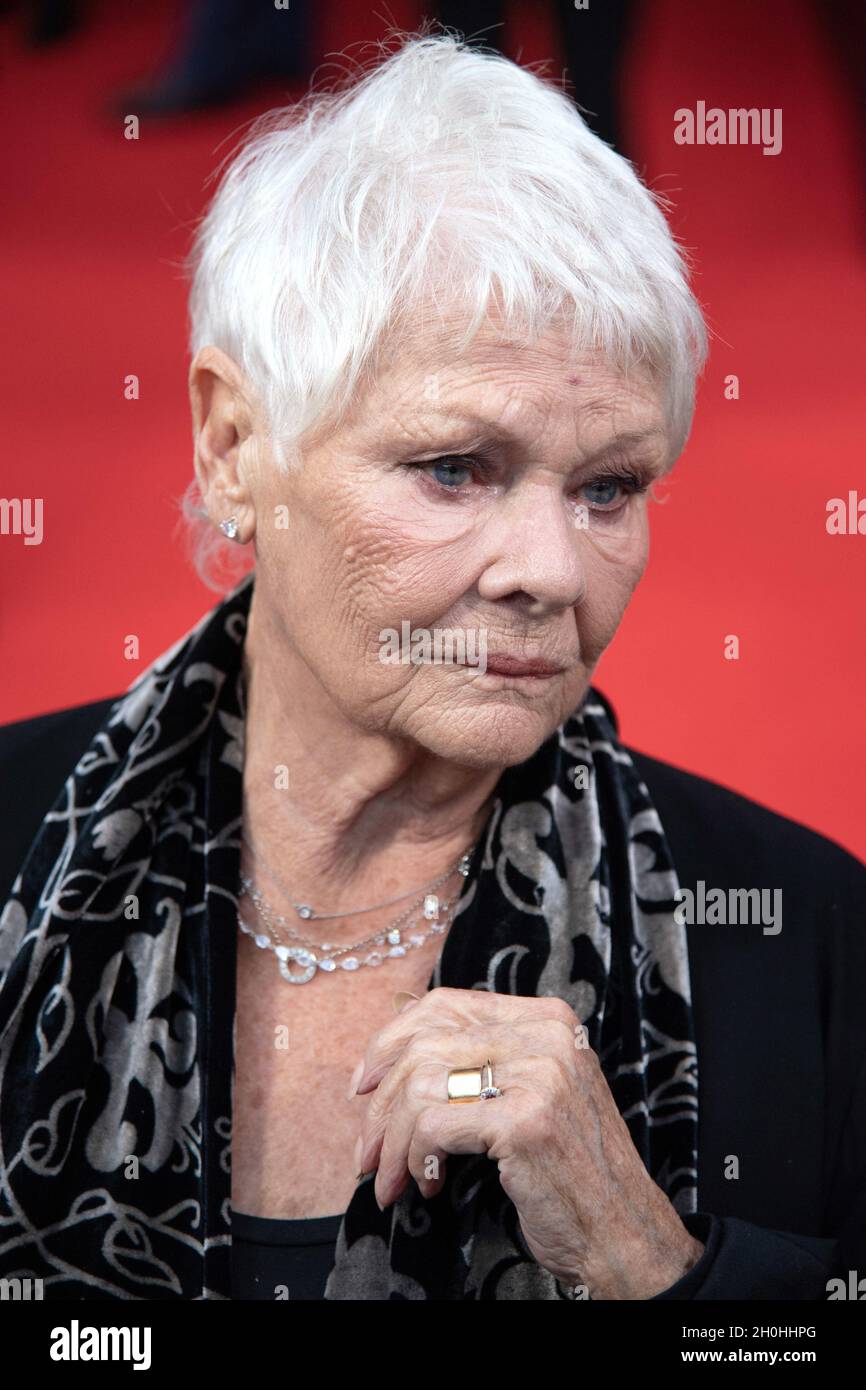 Judi Dench attending the Belfast Premiere as part of the 65th BFI ...