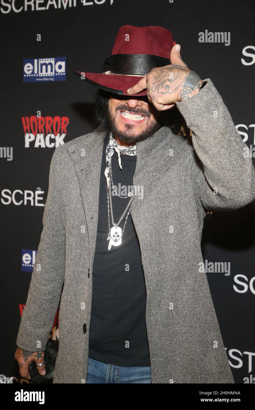 Hollywood, Ca. 12th Oct, 2021. Nikki Sixx at the 21st Screamfest