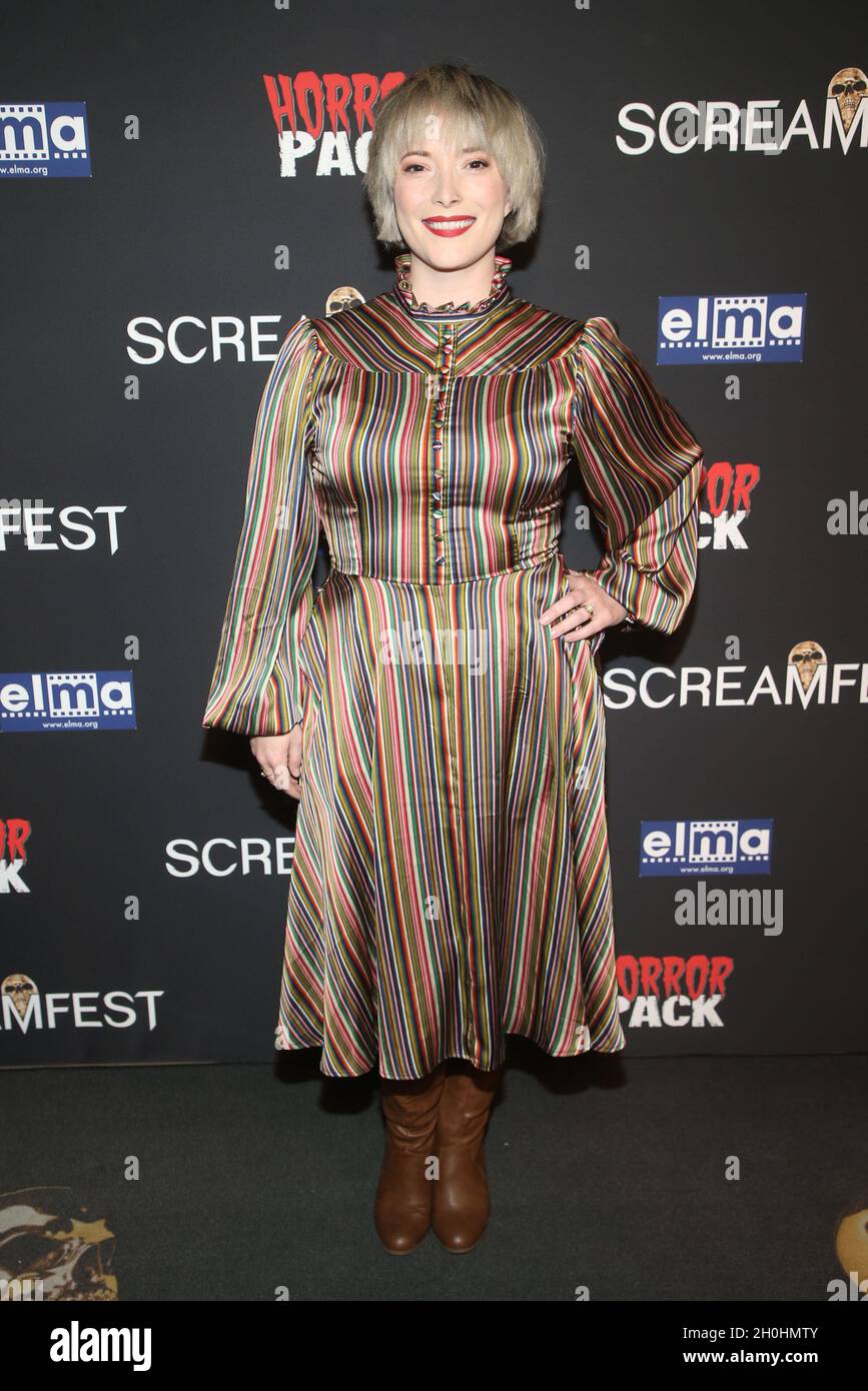 Hollywood, Ca. 12th Oct, 2021. Mary O'Neil at the 21st Screamfest