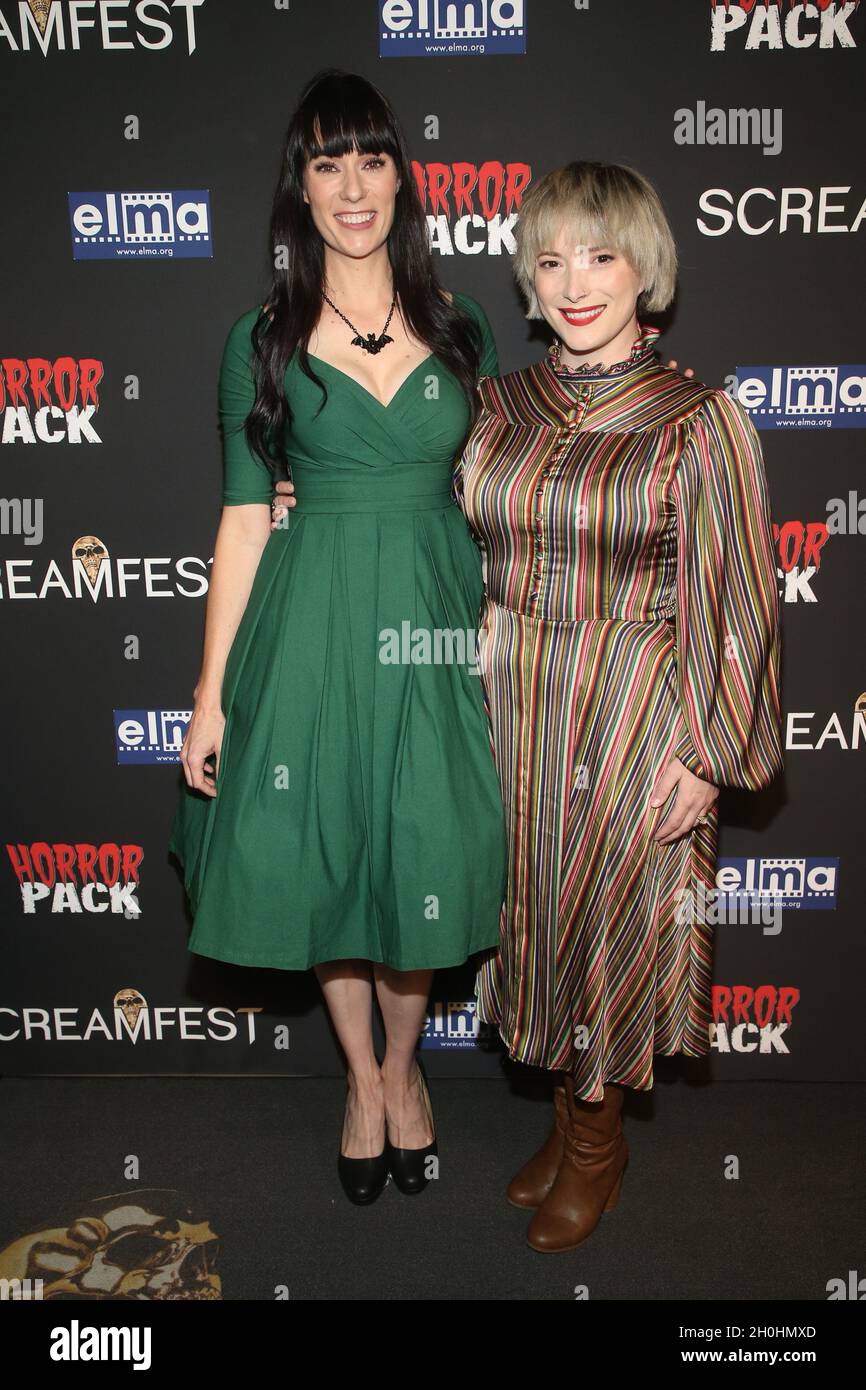 Hollywood, Ca. 12th Oct, 2021. Tara Erickson and Mary O'Neil at the