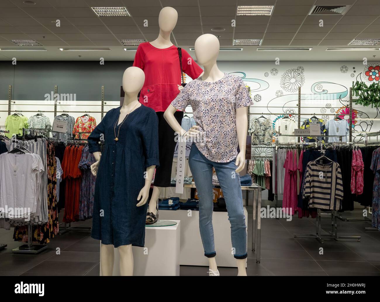 Mackay, Queensland, Australia October 2021 Dummies modeling the