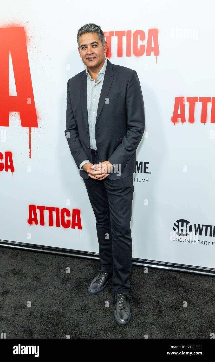 New York, United States. 12th Oct, 2021. Vinnie Malhotra attends