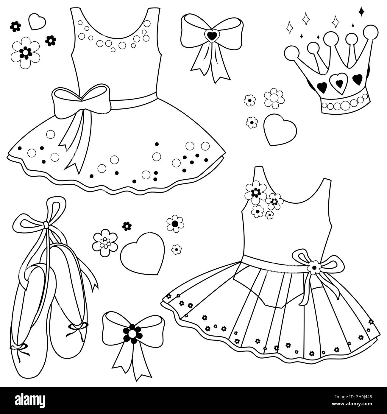 Coloring Pages Barbie Ballerina