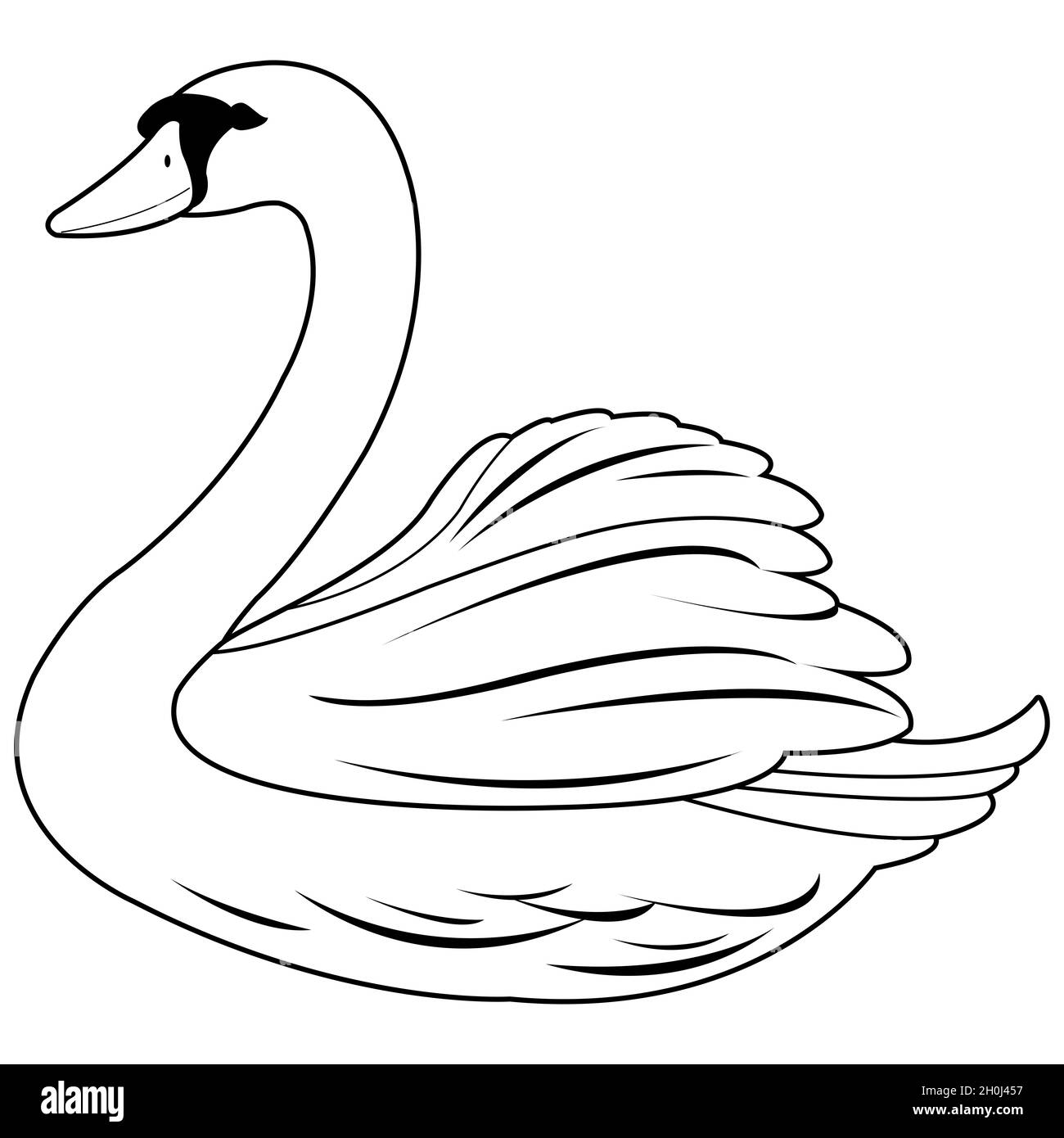 550 Collections Coloring Pages Swan Princess  Best HD