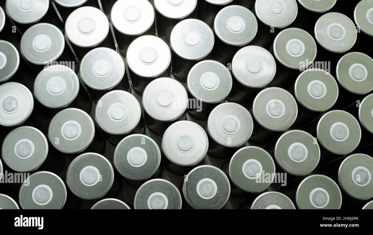 Closeup of an electric car battery interior Stock Photo Alamy