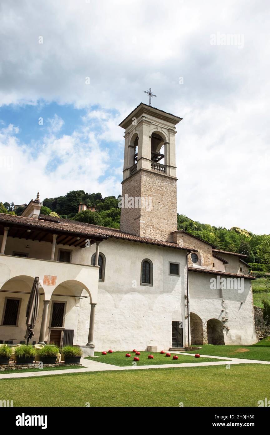 Italy, Lombardy, Bergamo, Astino Monastery Stock Photo